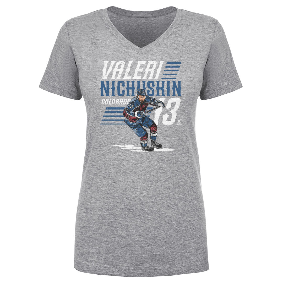 Valeri Nichushkin Women's V-Neck T-Shirt | 500 LEVEL