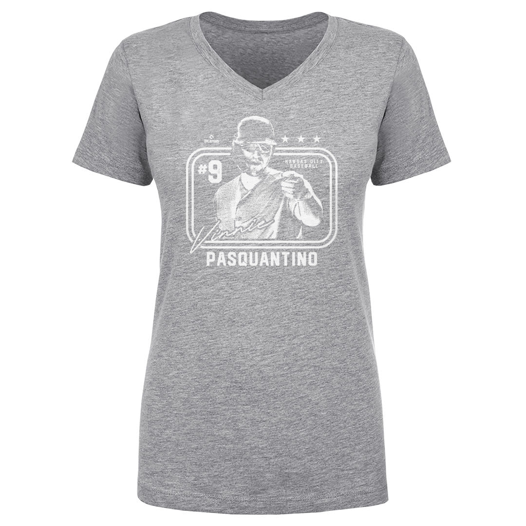 Vinnie Pasquantino Women's V-Neck T-Shirt | 500 LEVEL