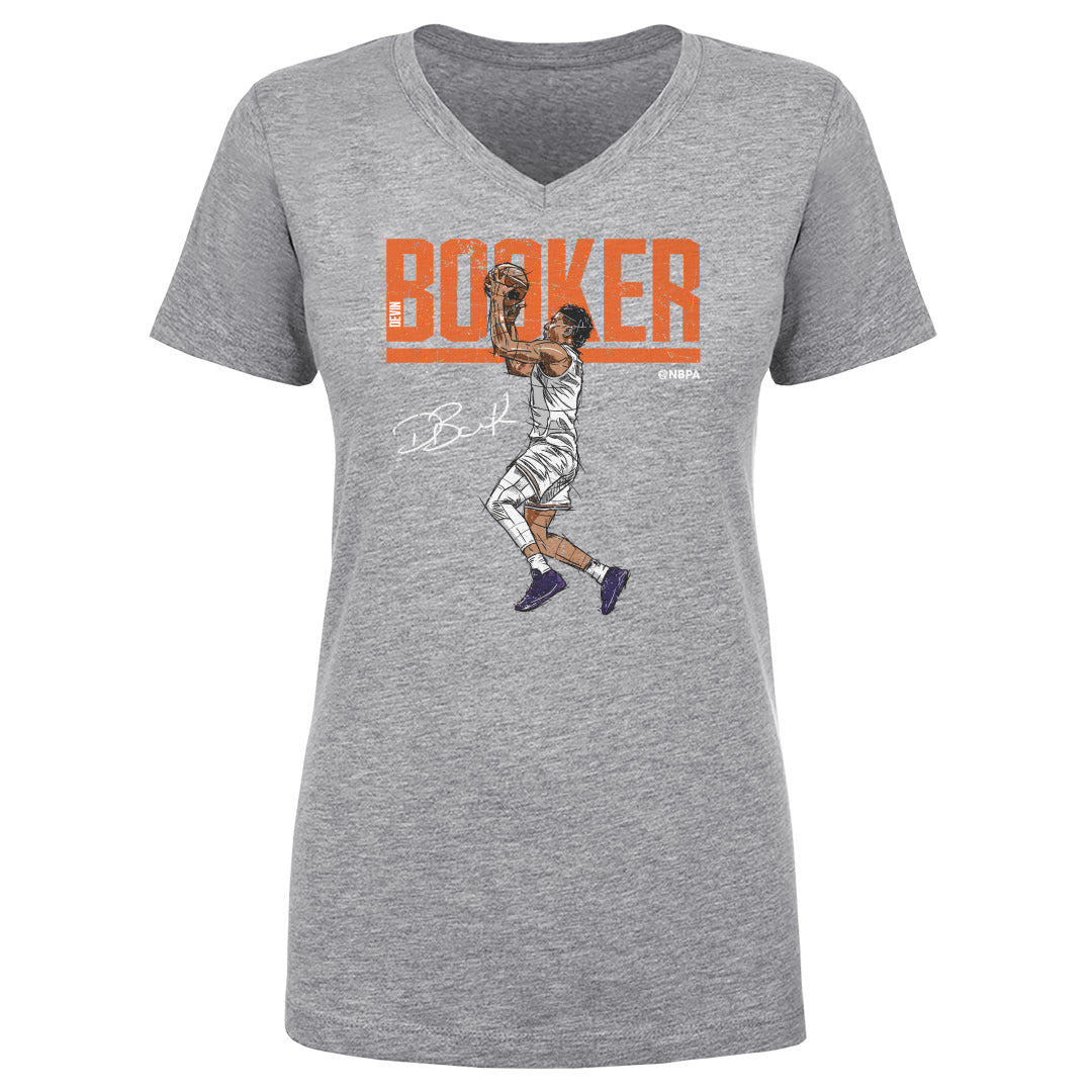 Devin Booker Women's V-Neck T-Shirt | 500 LEVEL