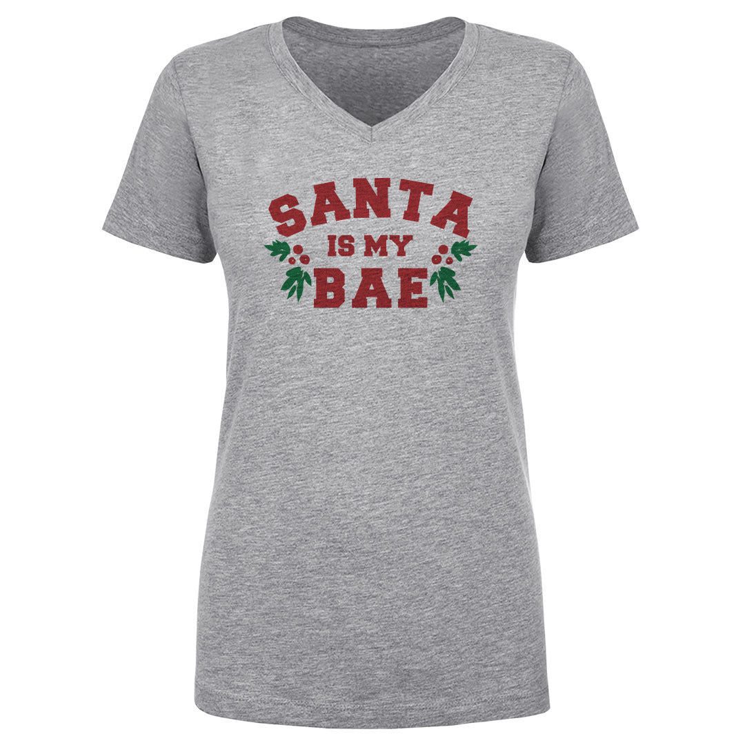 Christmas Women's V-Neck T-Shirt | 500 LEVEL