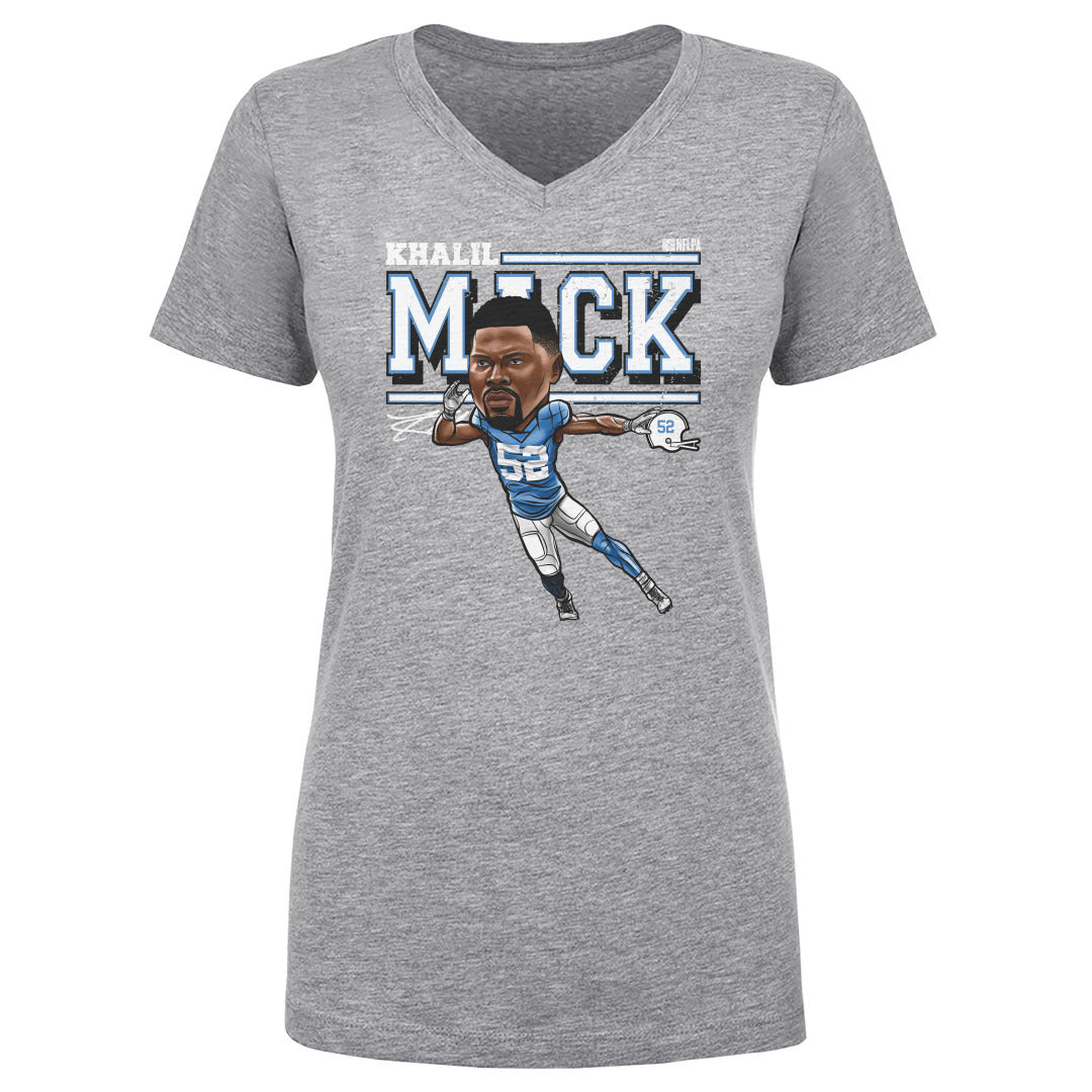 Khalil Mack Women's V-Neck T-Shirt | 500 LEVEL