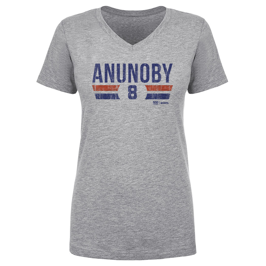 OG Anunoby Women's V-Neck T-Shirt | 500 LEVEL