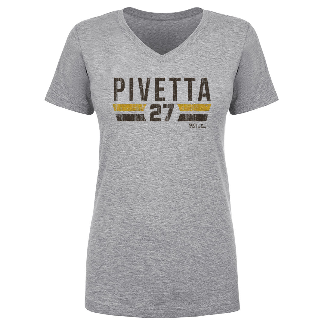 Nick Pivetta Women's V-Neck T-Shirt | 500 LEVEL