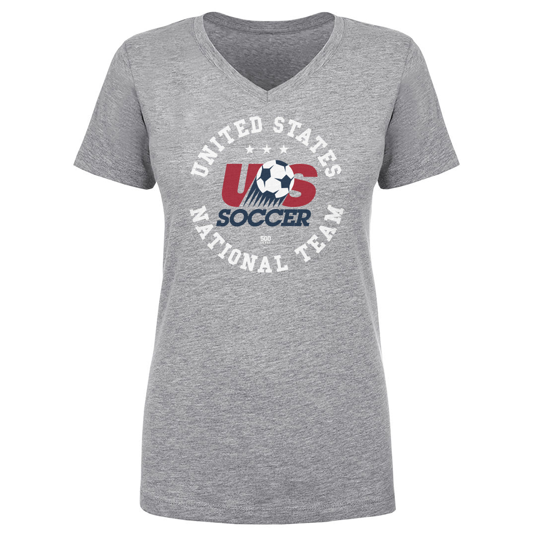 U.S. Soccer Women's V-Neck T-Shirt | 500 LEVEL