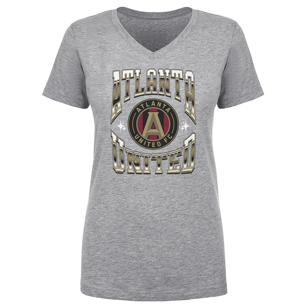 Atlanta United Women's V-Neck T-Shirt | 500 LEVEL