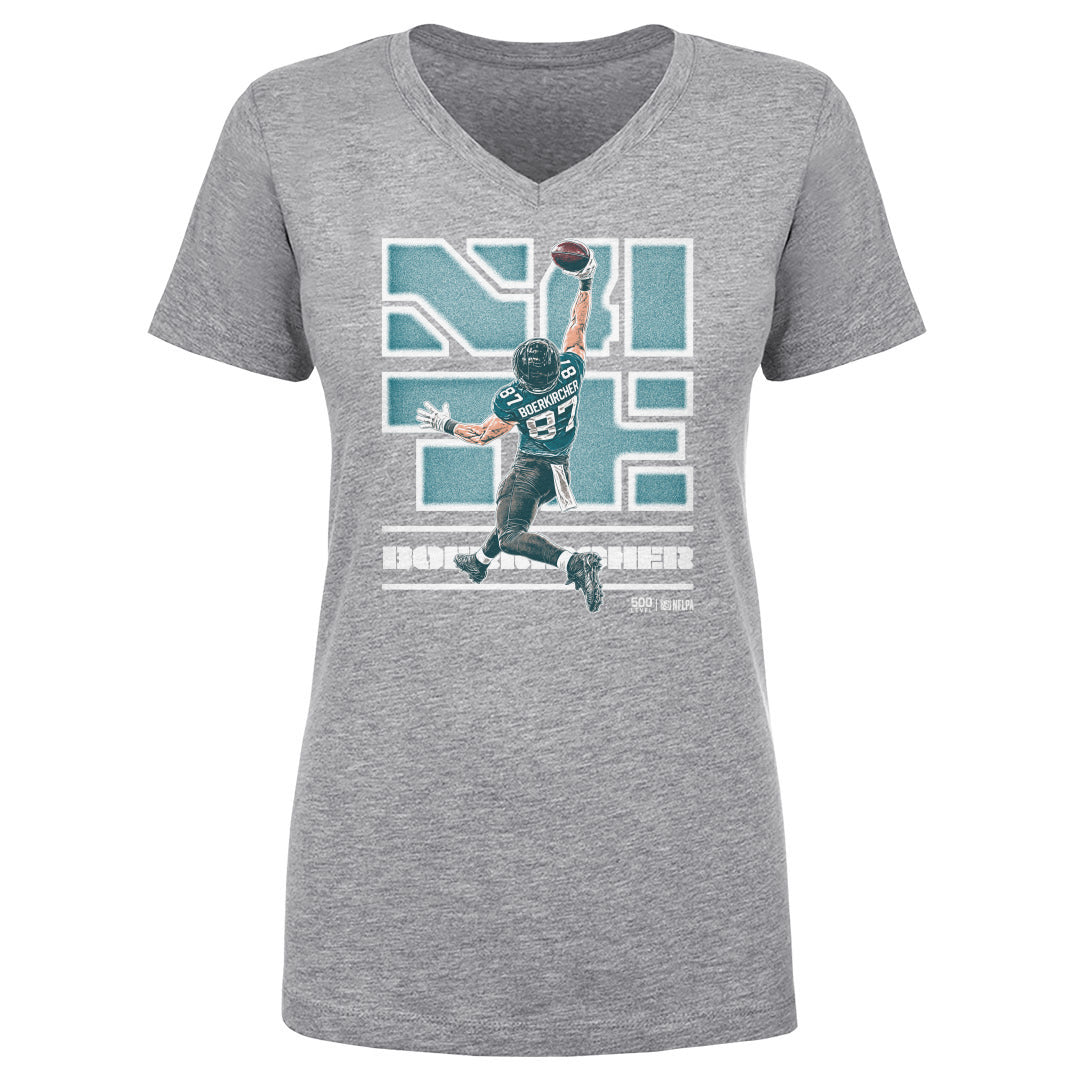 Nate Boerkircher Women's V-Neck T-Shirt | 500 LEVEL