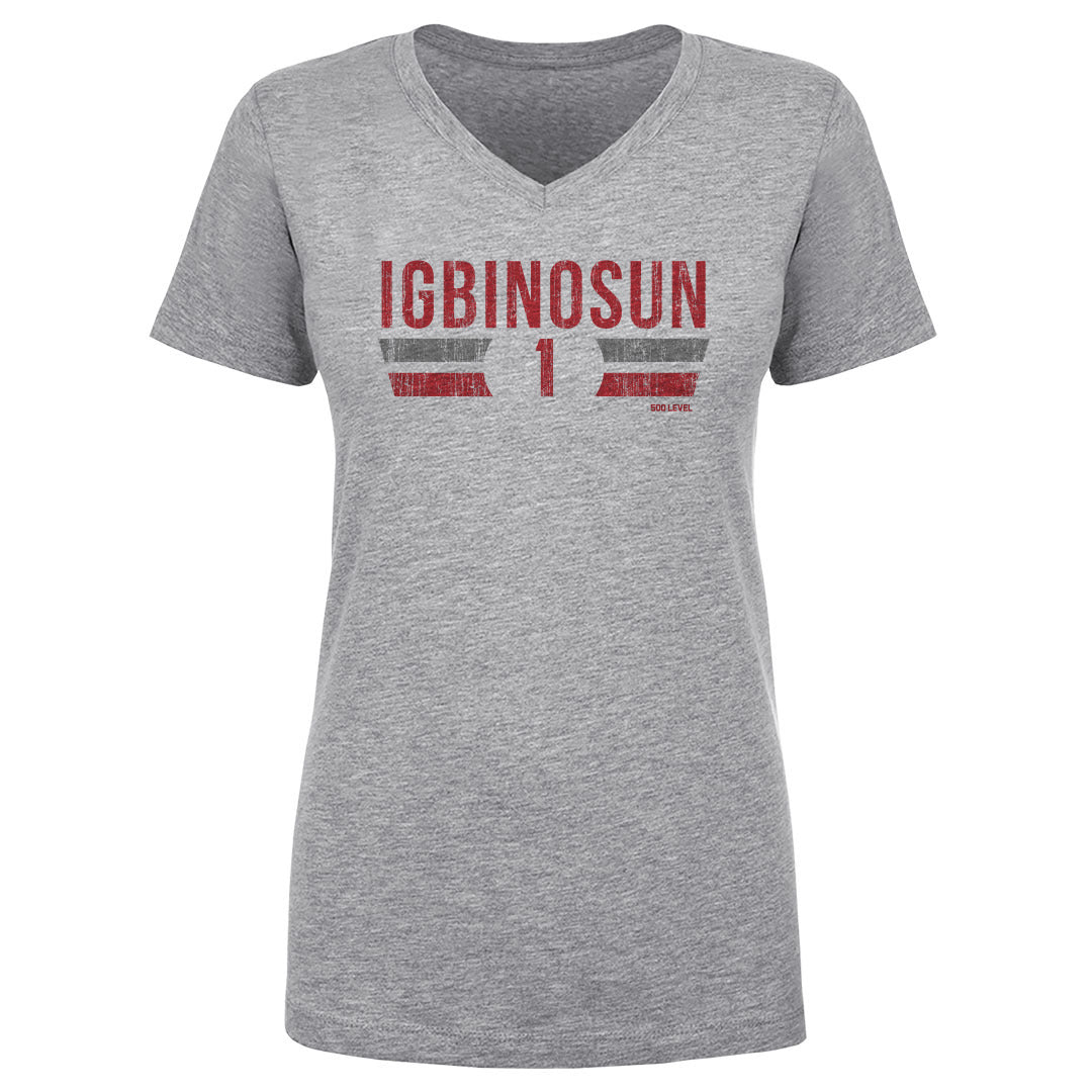 Davison Igbinosun Women's V-Neck T-Shirt | 500 LEVEL