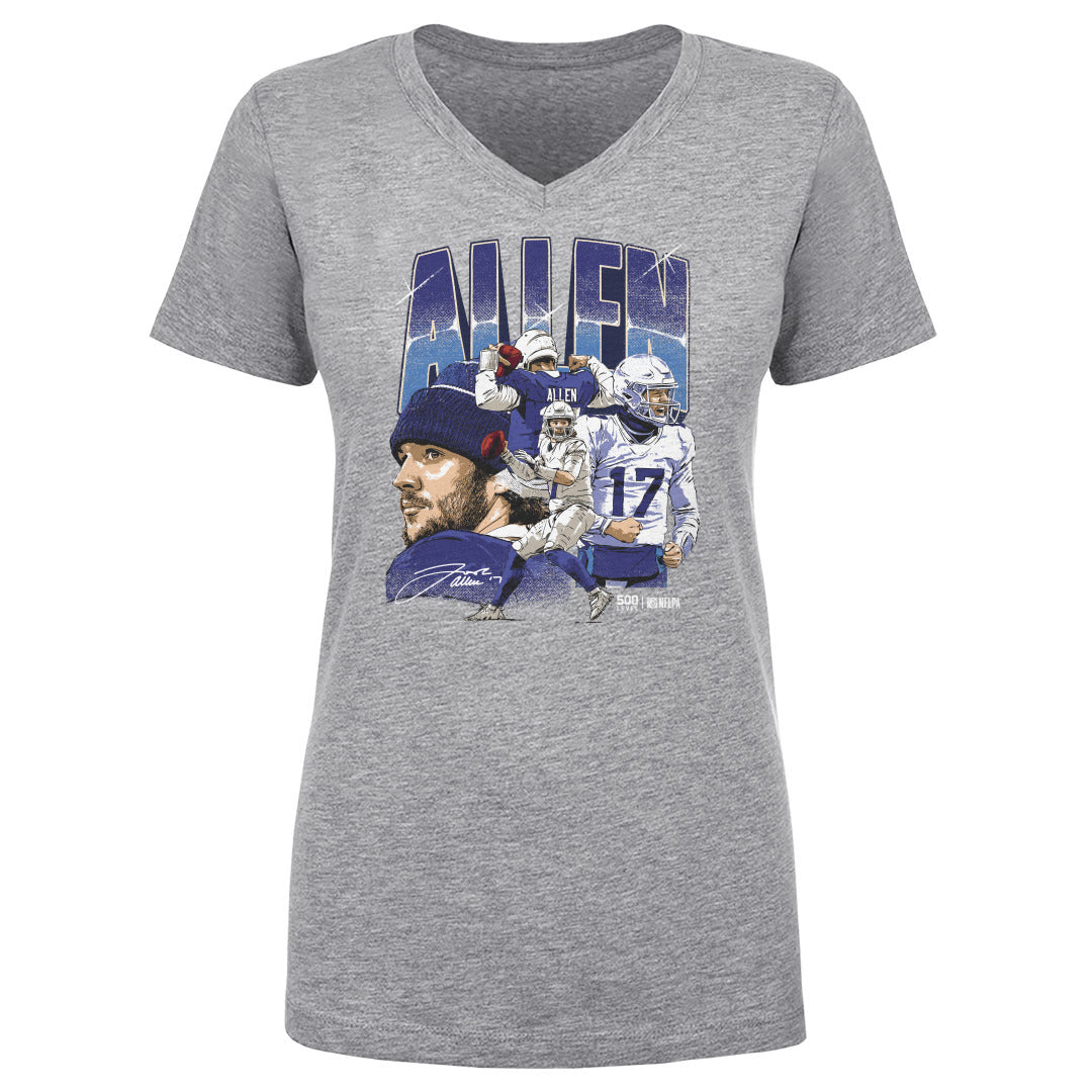 Josh Allen Women's V-Neck T-Shirt | 500 LEVEL