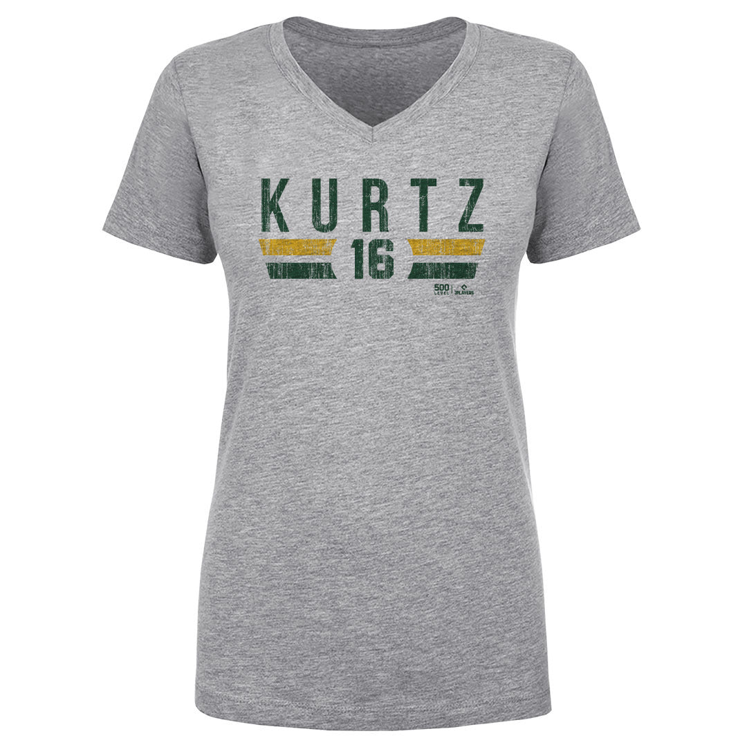 Nick Kurtz Women's V-Neck T-Shirt | 500 LEVEL