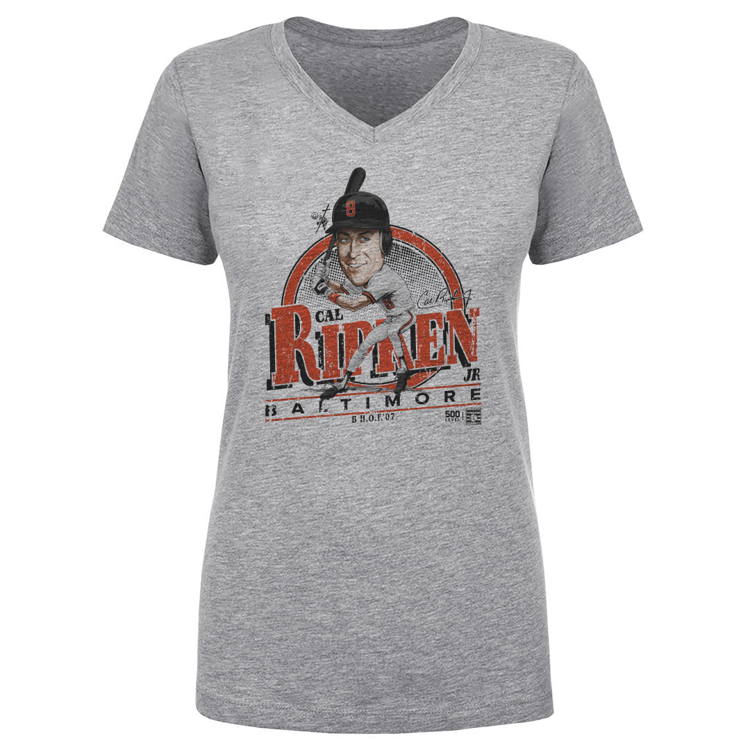 Cal Ripken Jr. Women's V-Neck T-Shirt | 500 LEVEL