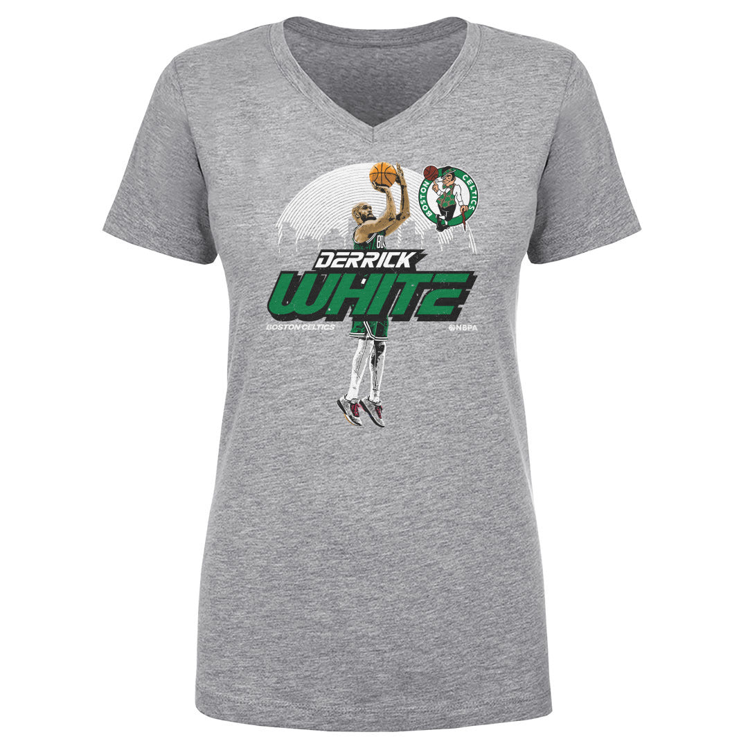 Derrick White Women's V-Neck T-Shirt | 500 LEVEL