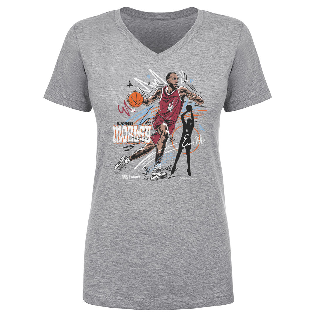 Evan Mobley Women's V-Neck T-Shirt | 500 LEVEL