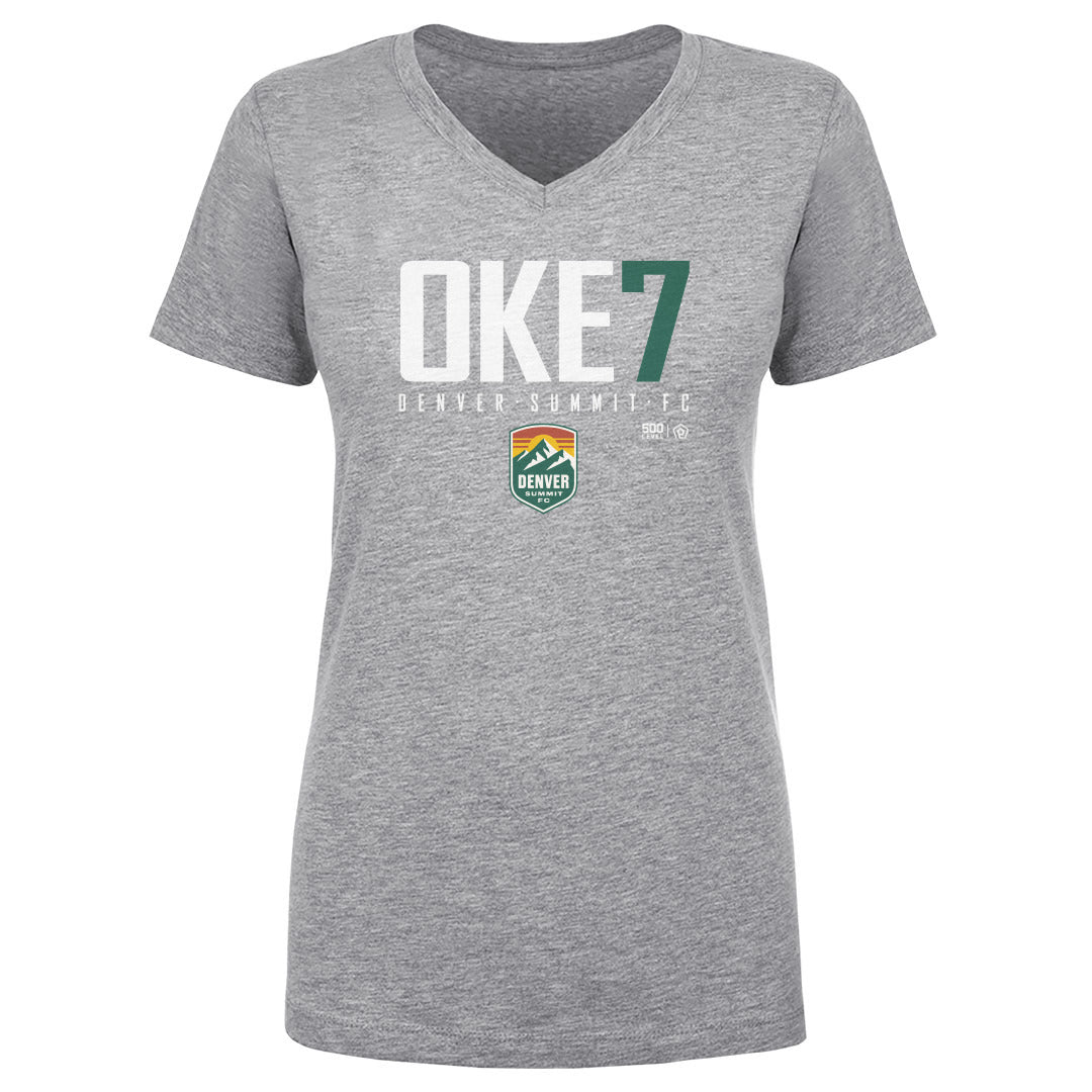 Ayo Oke Women's V-Neck T-Shirt | 500 LEVEL