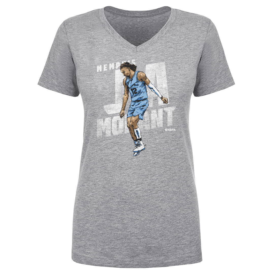 Ja Morant Women's V-Neck T-Shirt | 500 LEVEL