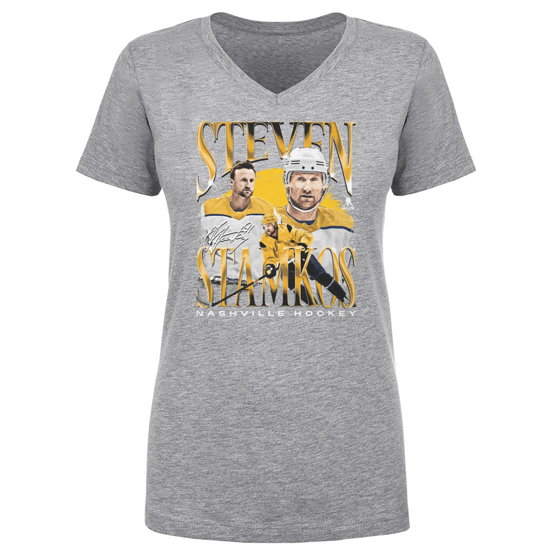Steven Stamkos Women's V-Neck T-Shirt | 500 LEVEL