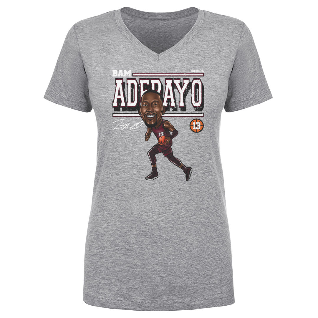 Bam Adebayo Women's V-Neck T-Shirt | 500 LEVEL