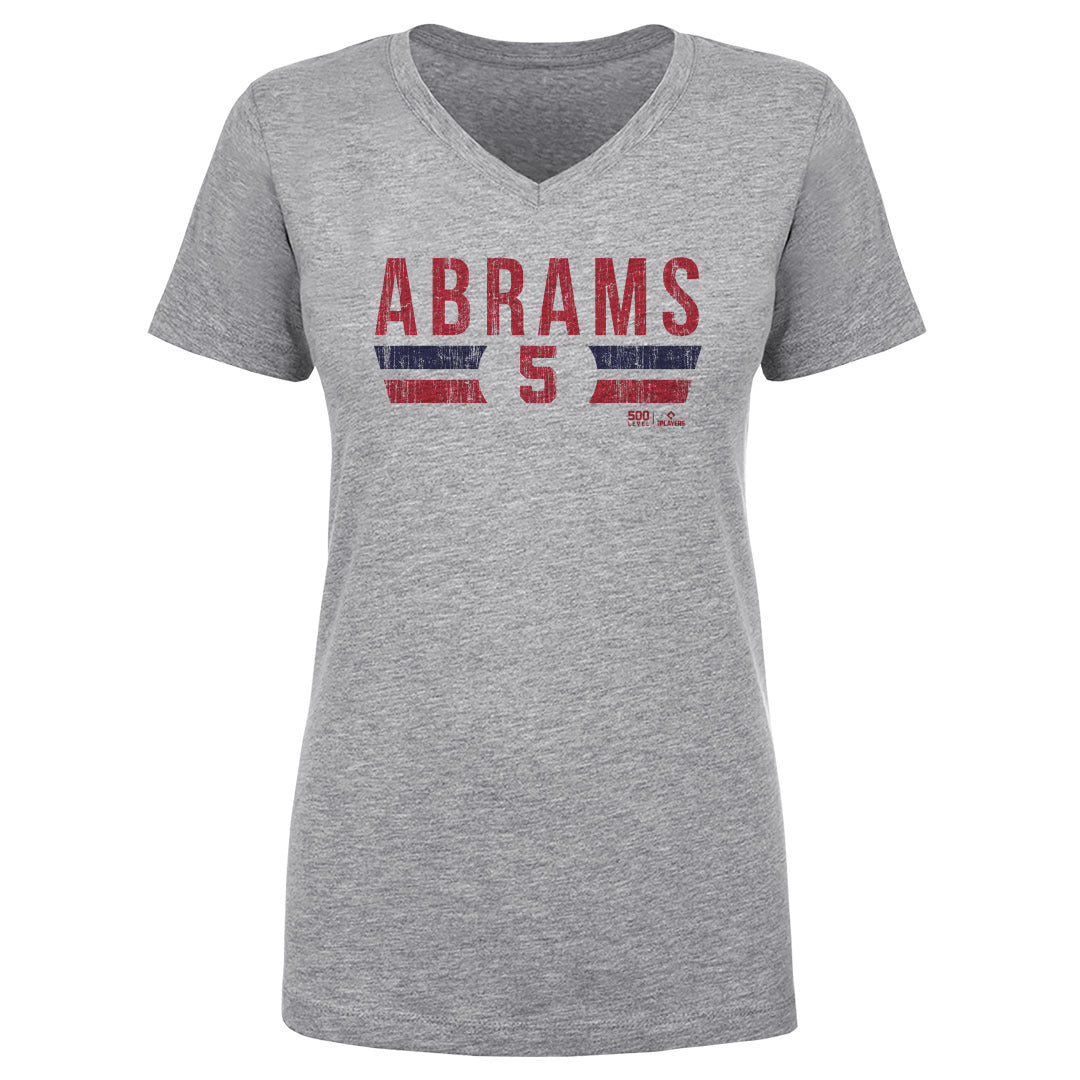 CJ Abrams Women's V-Neck T-Shirt | 500 LEVEL