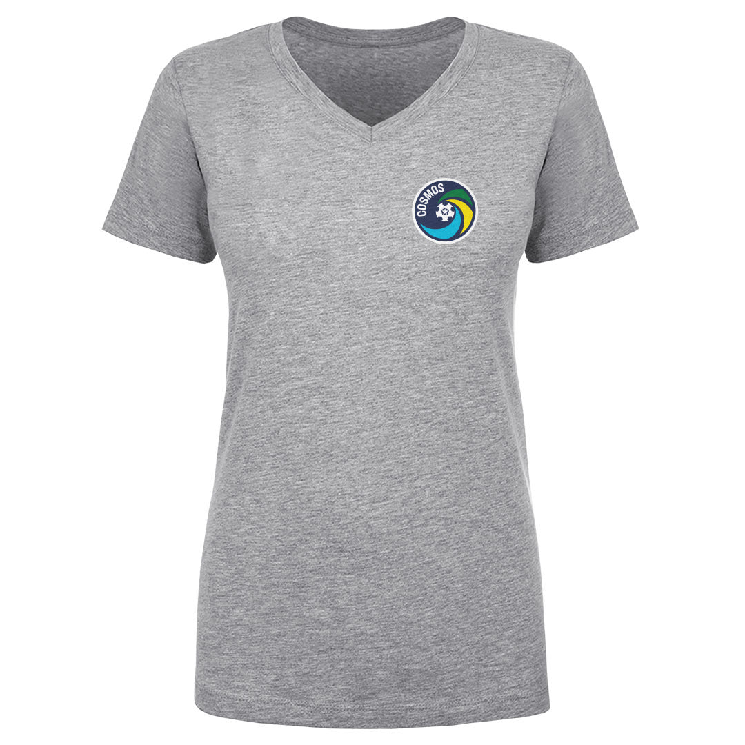 New York Cosmos Women's V-Neck T-Shirt | 500 LEVEL