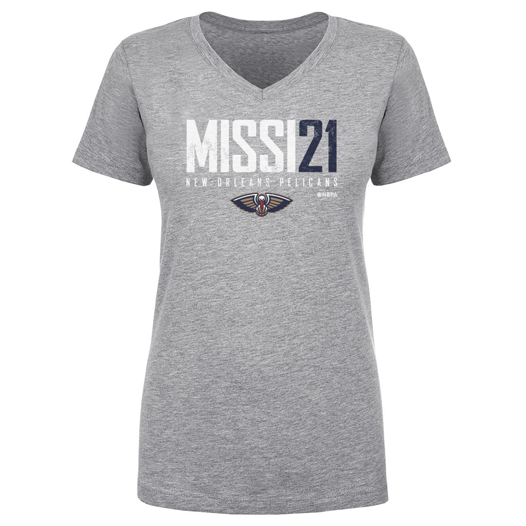 Yves Missi Women's V-Neck T-Shirt | 500 LEVEL