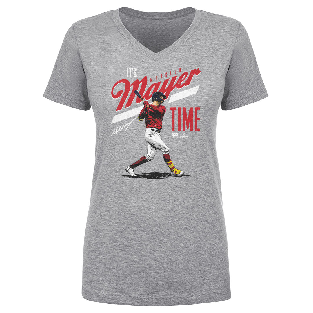Marcelo Mayer Women's V-Neck T-Shirt | 500 LEVEL