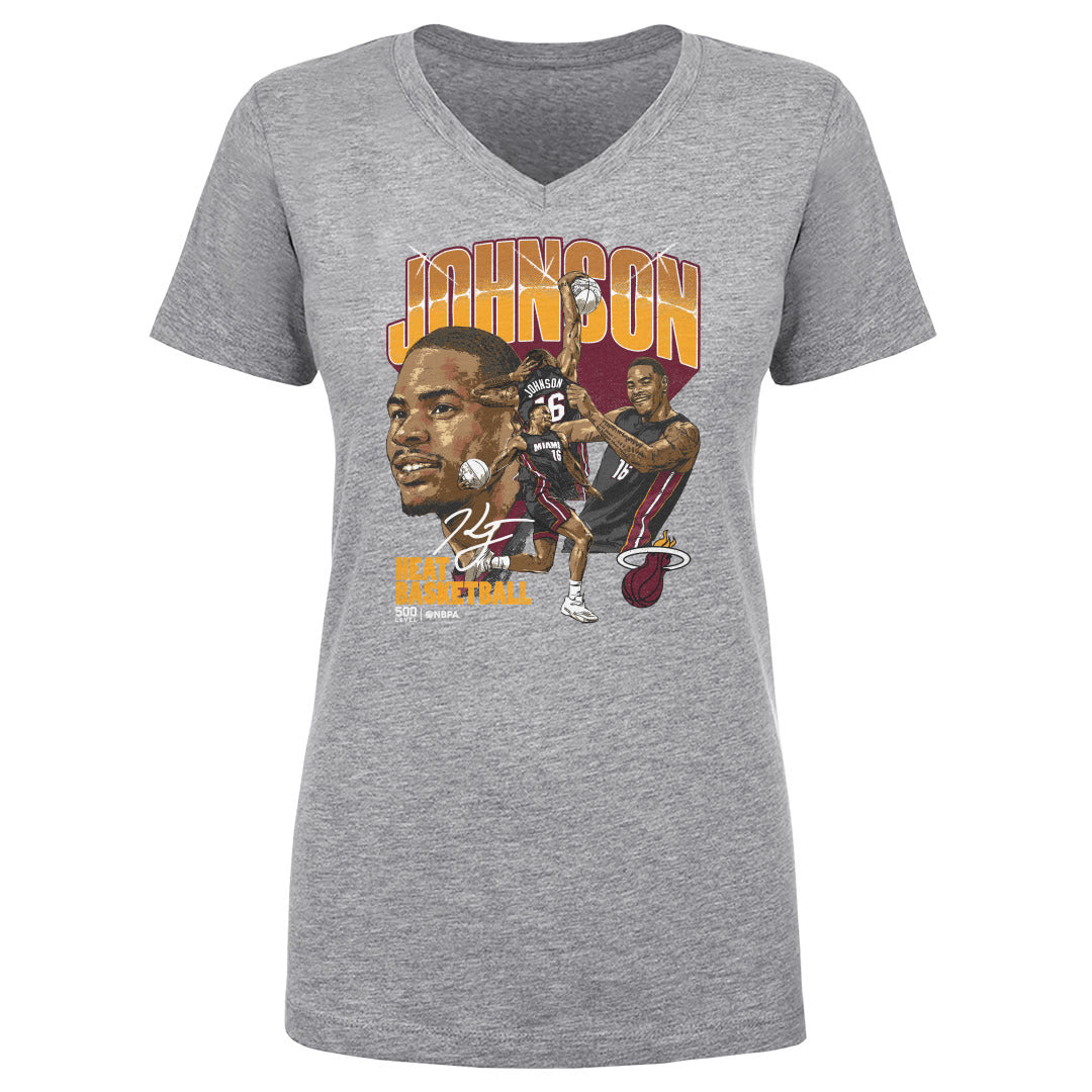 Keshad Johnson Women's V-Neck T-Shirt | 500 LEVEL