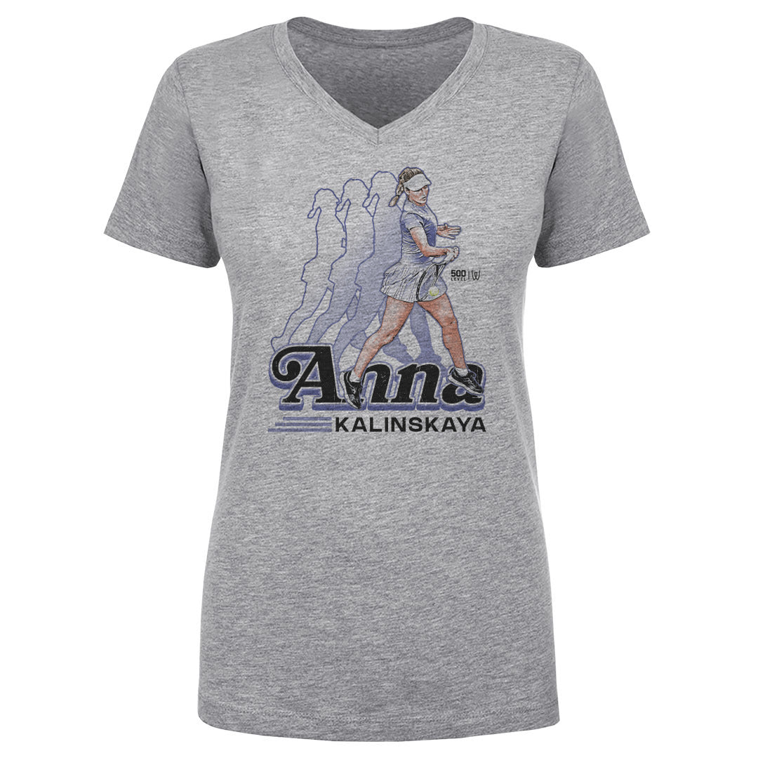 Anna Kalinskaya Women's V-Neck T-Shirt | 500 LEVEL