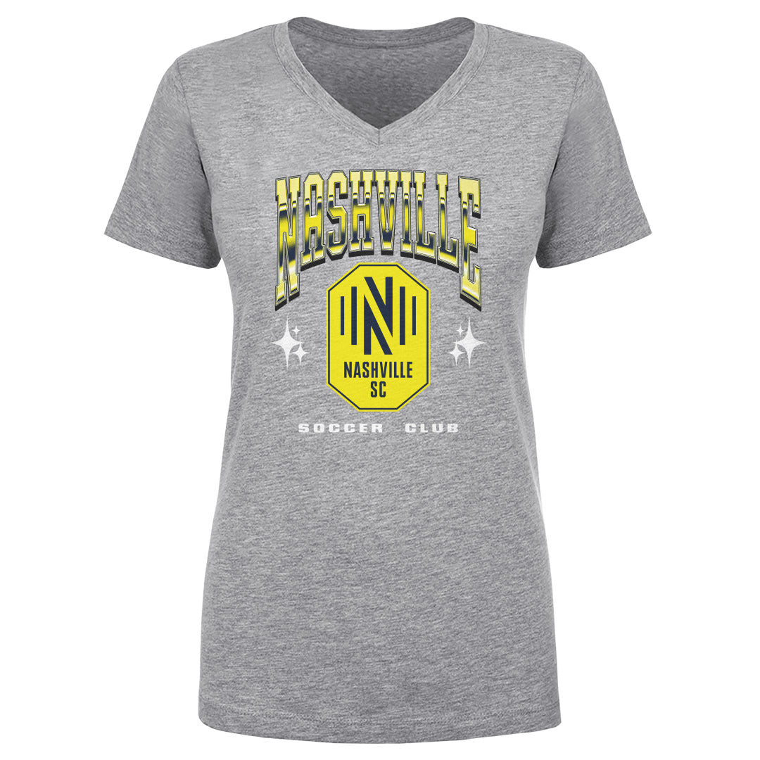 Nashville SC Women's V-Neck T-Shirt | 500 LEVEL