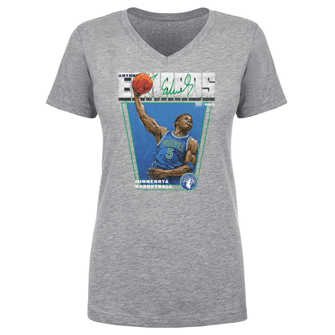 Anthony Edwards Women's V-Neck T-Shirt | 500 LEVEL