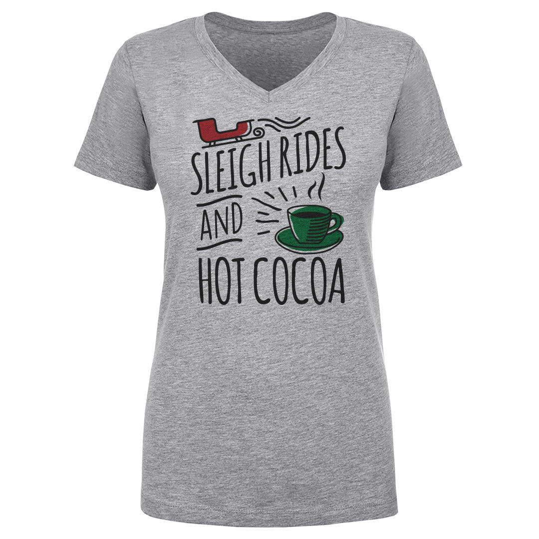 Christmas Women's V-Neck T-Shirt | 500 LEVEL
