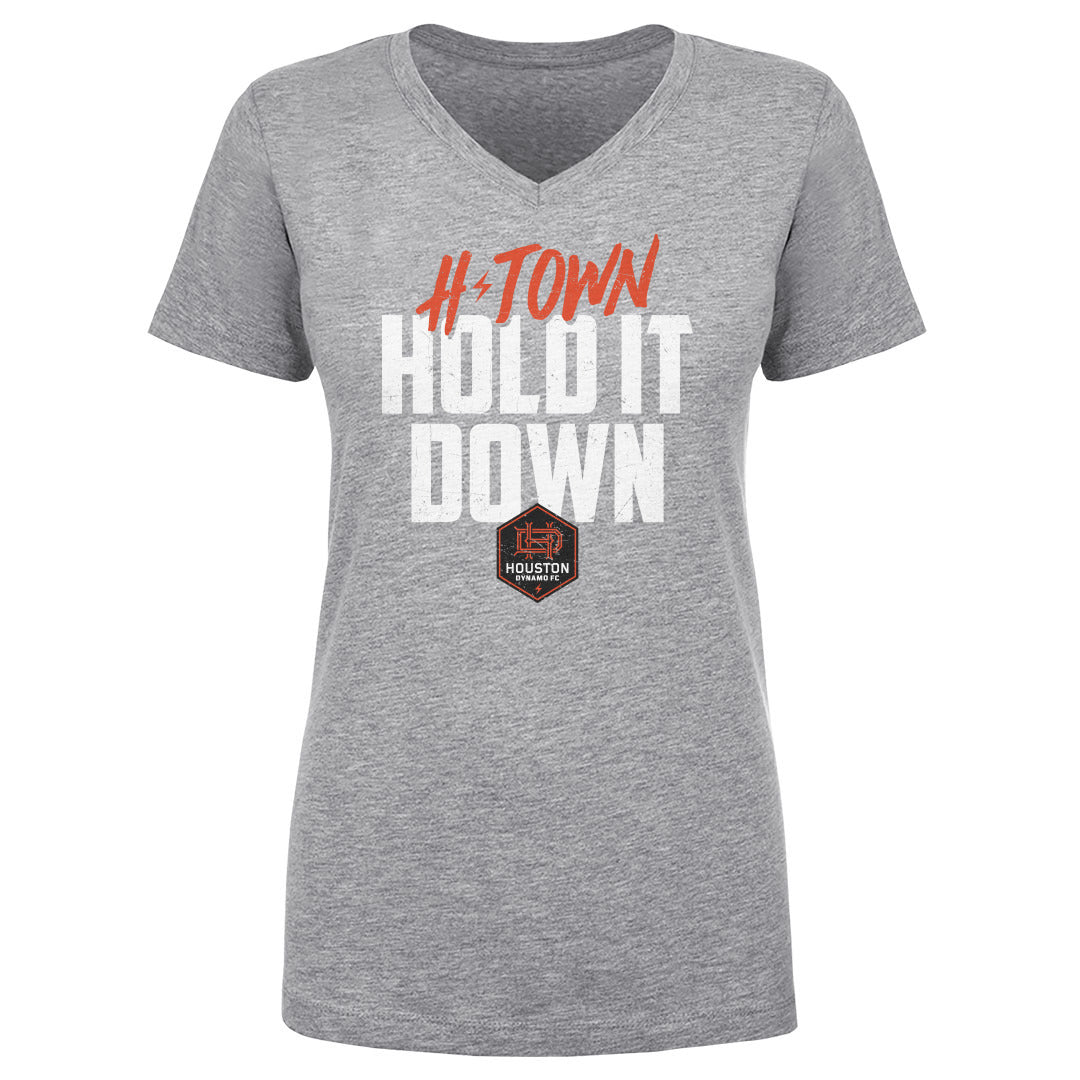 Houston Dynamo FC Women's V-Neck T-Shirt | 500 LEVEL