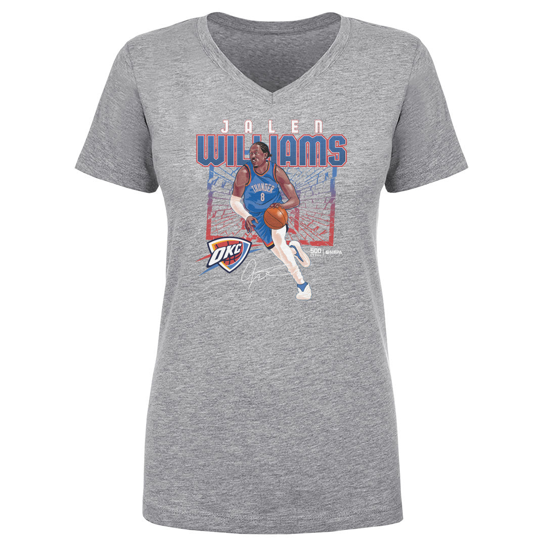 Jalen Williams Women's V-Neck T-Shirt | 500 LEVEL
