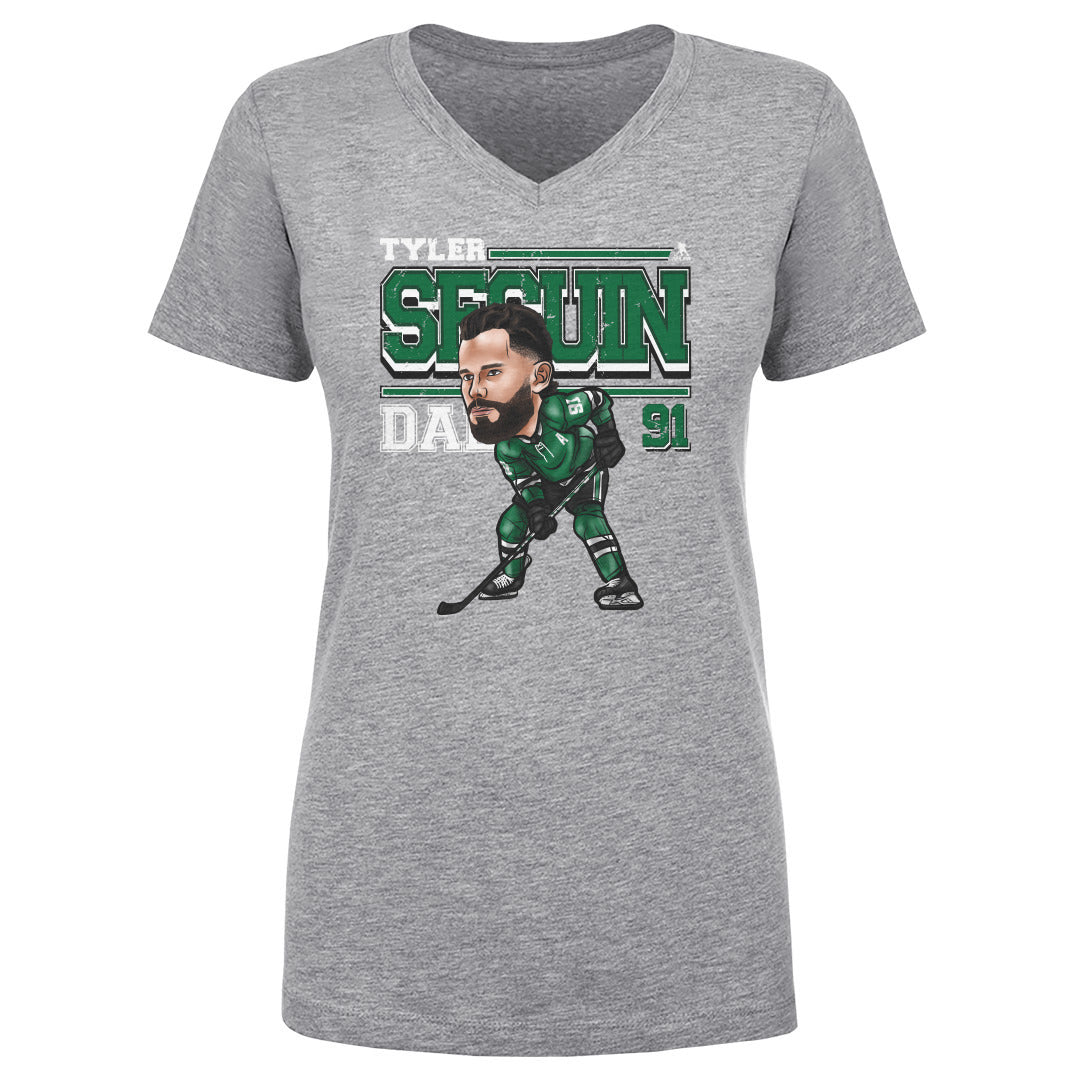 Tyler Seguin Women's V-Neck T-Shirt | 500 LEVEL