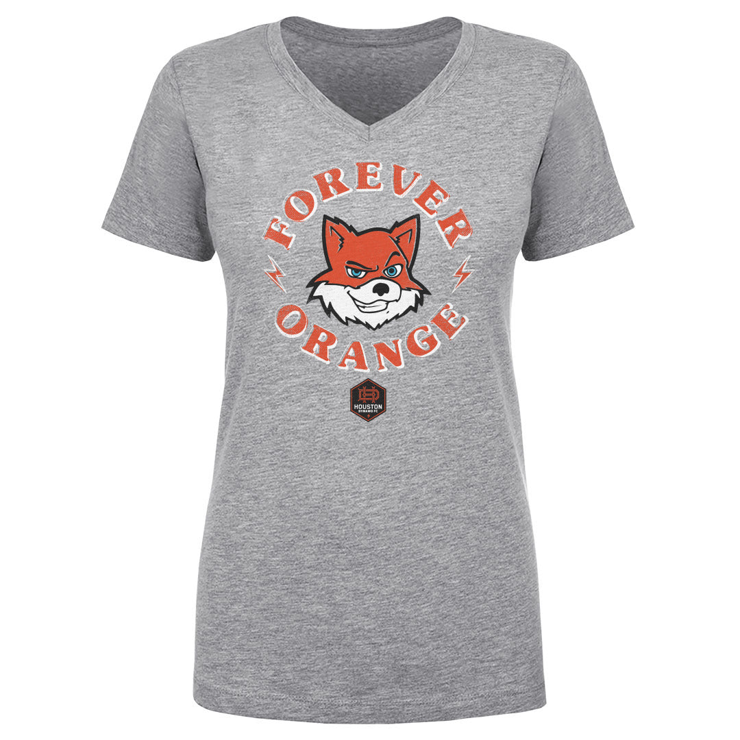 Houston Dynamo FC Women's V-Neck T-Shirt | 500 LEVEL
