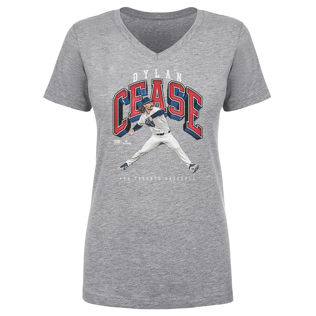 Dylan Cease Women's V-Neck T-Shirt | 500 LEVEL