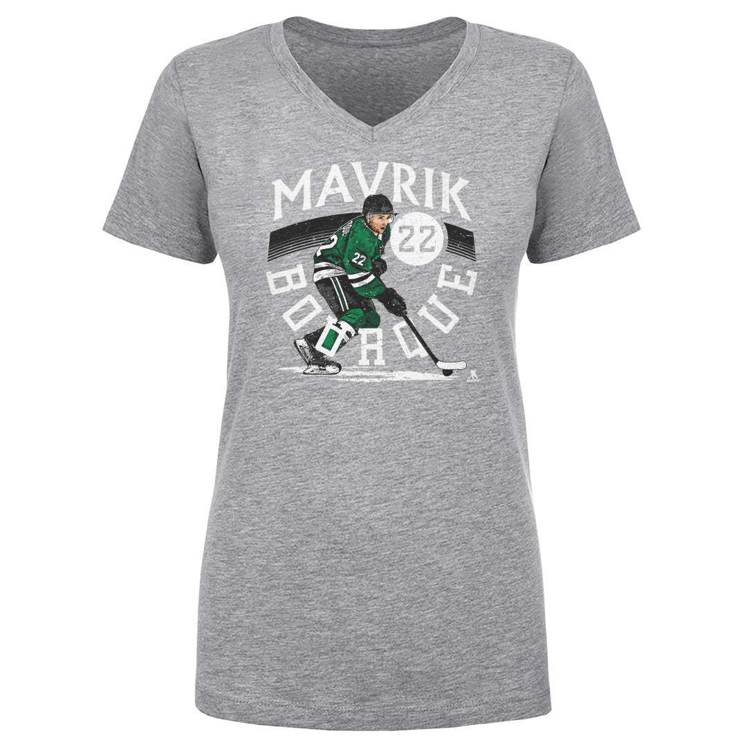 Mavrik Bourque Women's V-Neck T-Shirt | 500 LEVEL