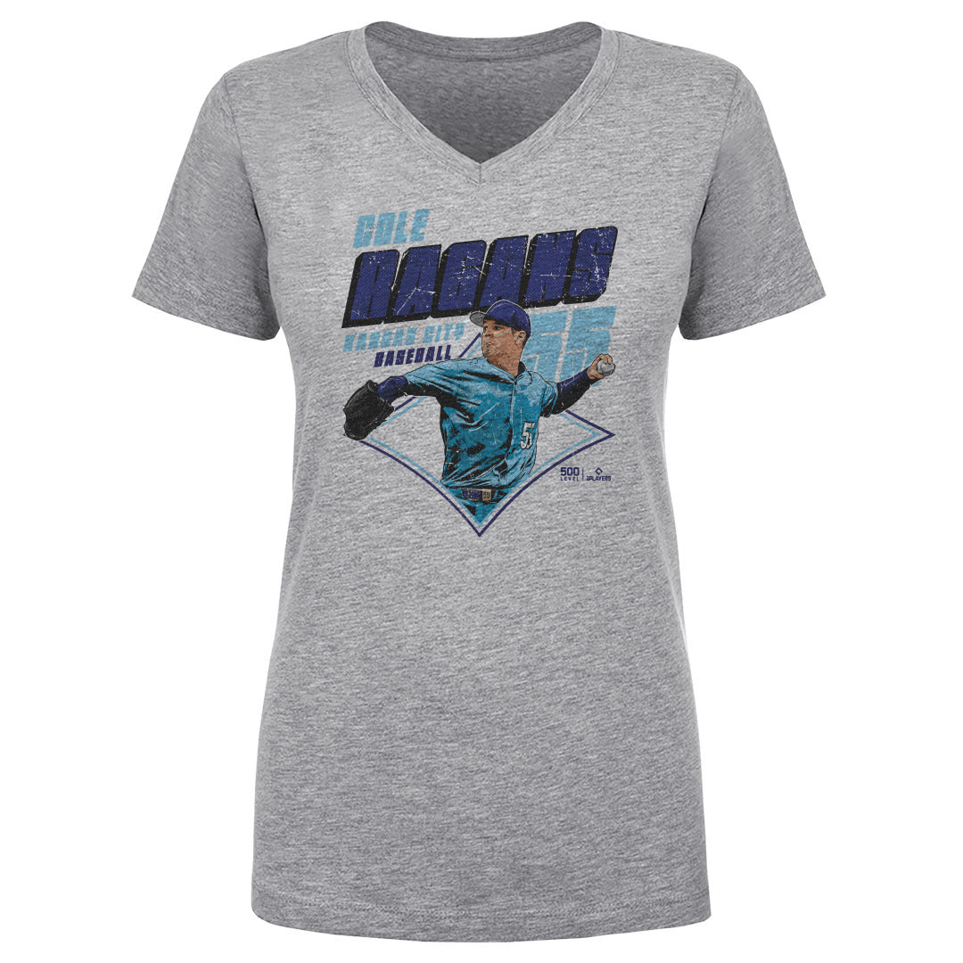 Cole Ragans Women's V-Neck T-Shirt | 500 LEVEL