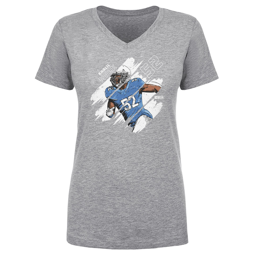 Khalil Mack Women's V-Neck T-Shirt | 500 LEVEL