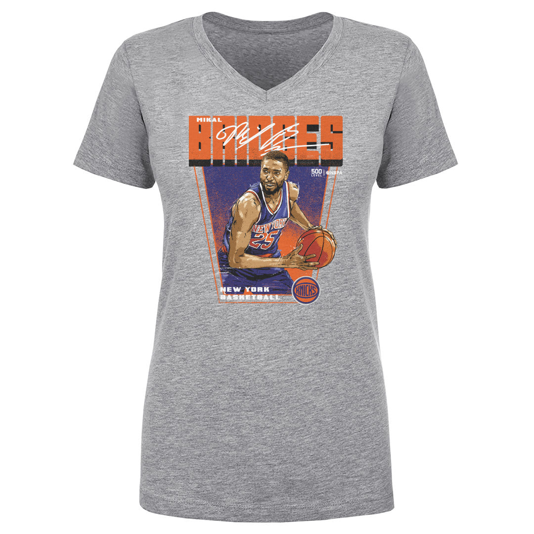 Mikal Bridges Women's V-Neck T-Shirt | 500 LEVEL