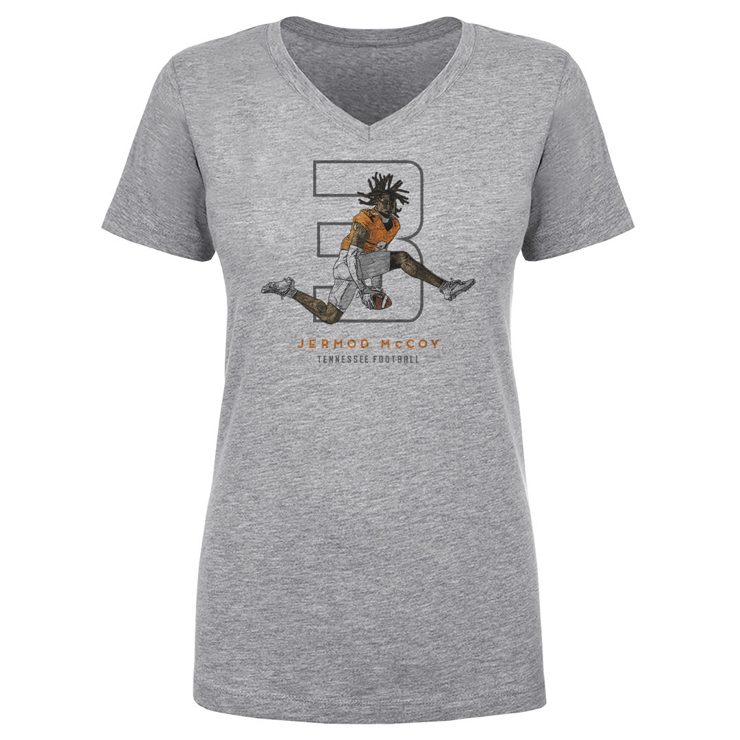 Jermod McCoy Women's V-Neck T-Shirt | 500 LEVEL