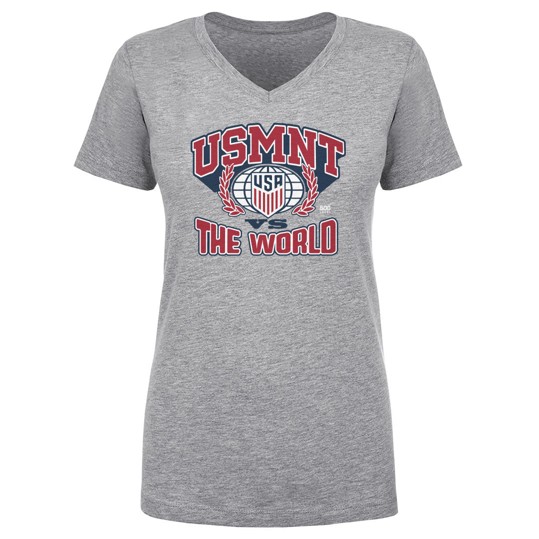 USMNT Women's V-Neck T-Shirt | 500 LEVEL