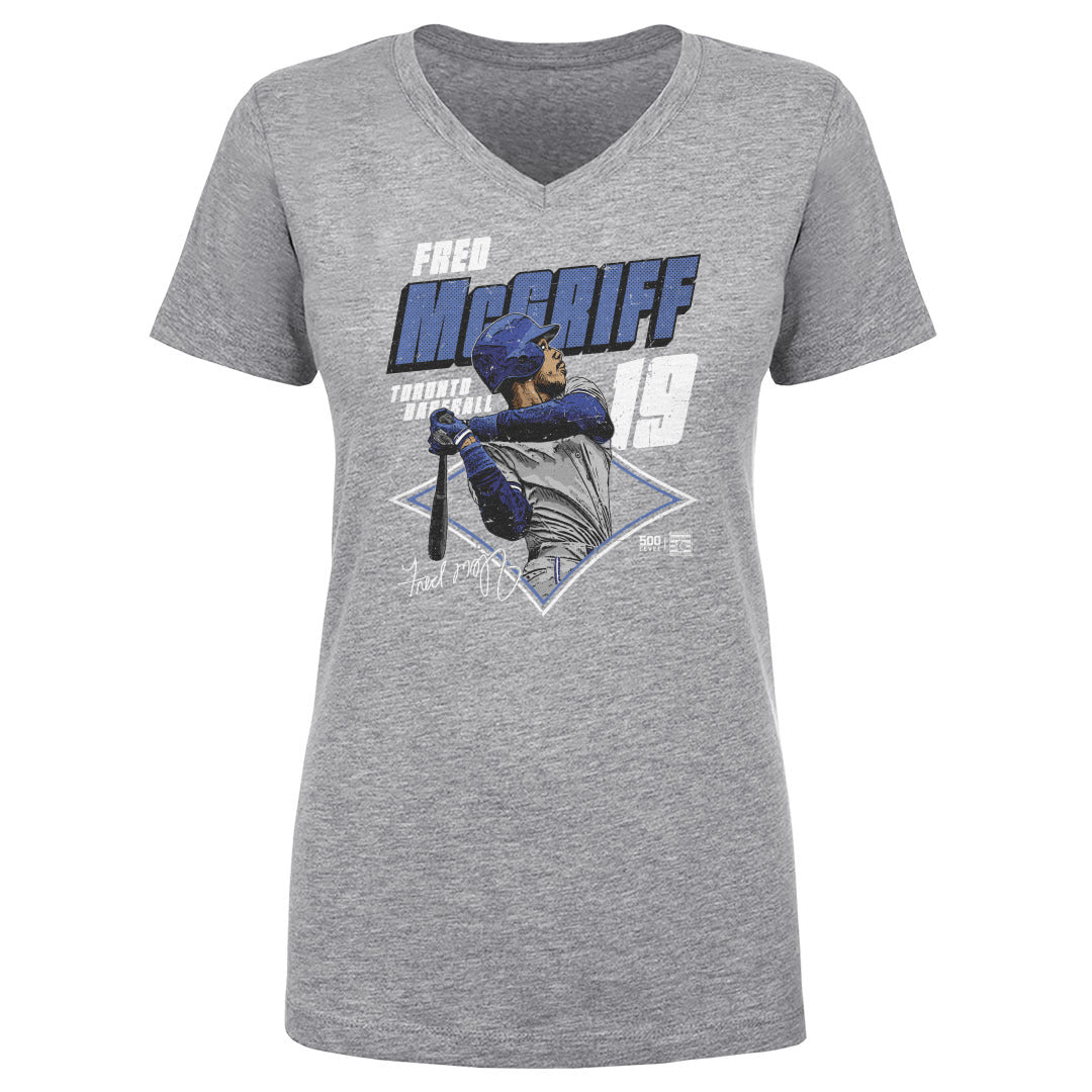 Fred McGriff Women's V-Neck T-Shirt | 500 LEVEL