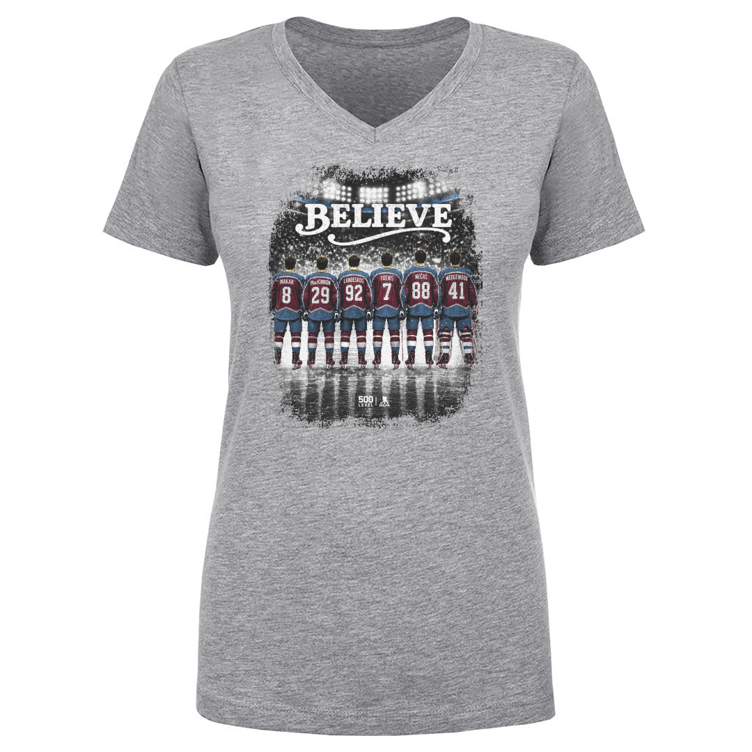 Colorado Hockey Women's V-Neck T-Shirt | 500 LEVEL