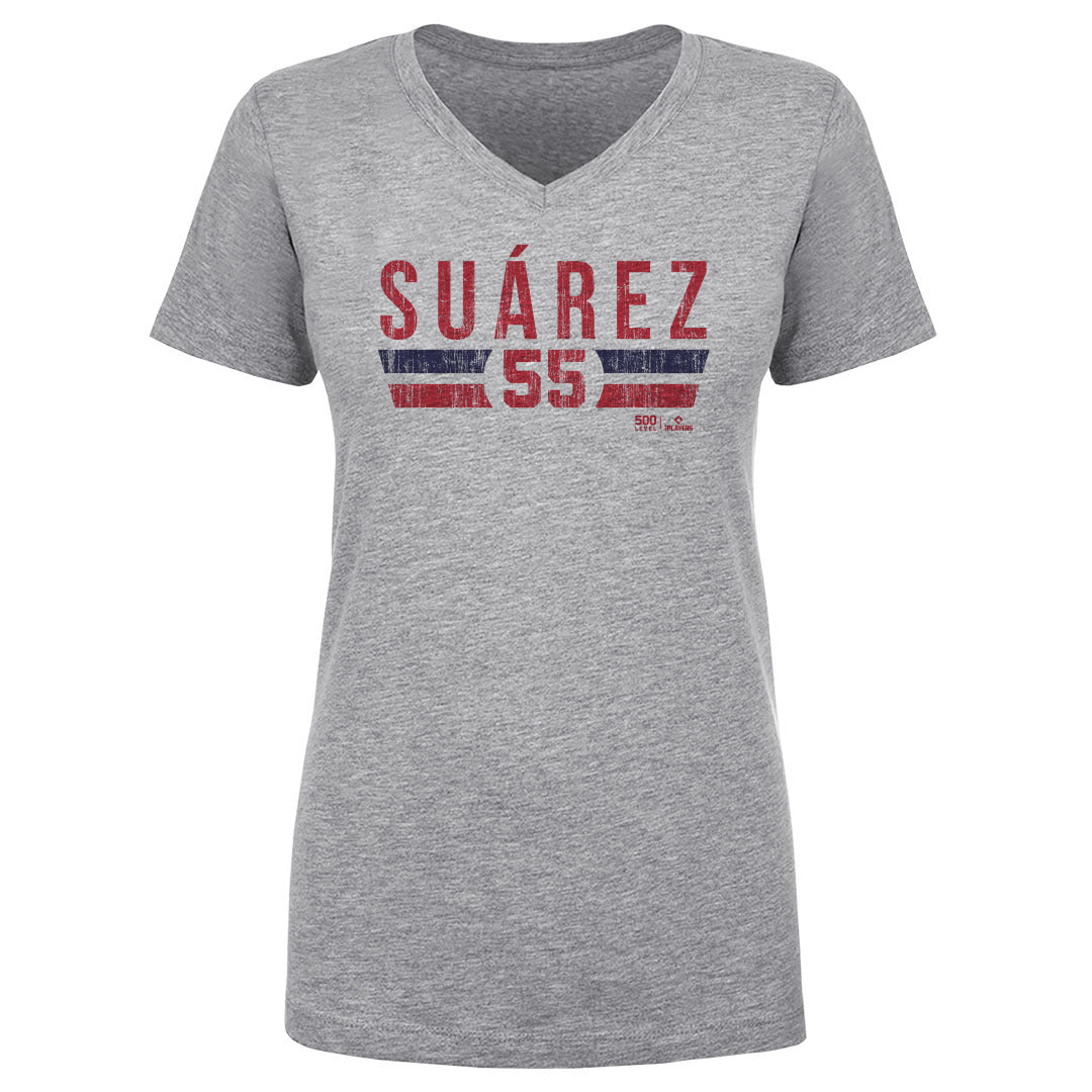 Ranger Suarez Women's V-Neck T-Shirt | 500 LEVEL