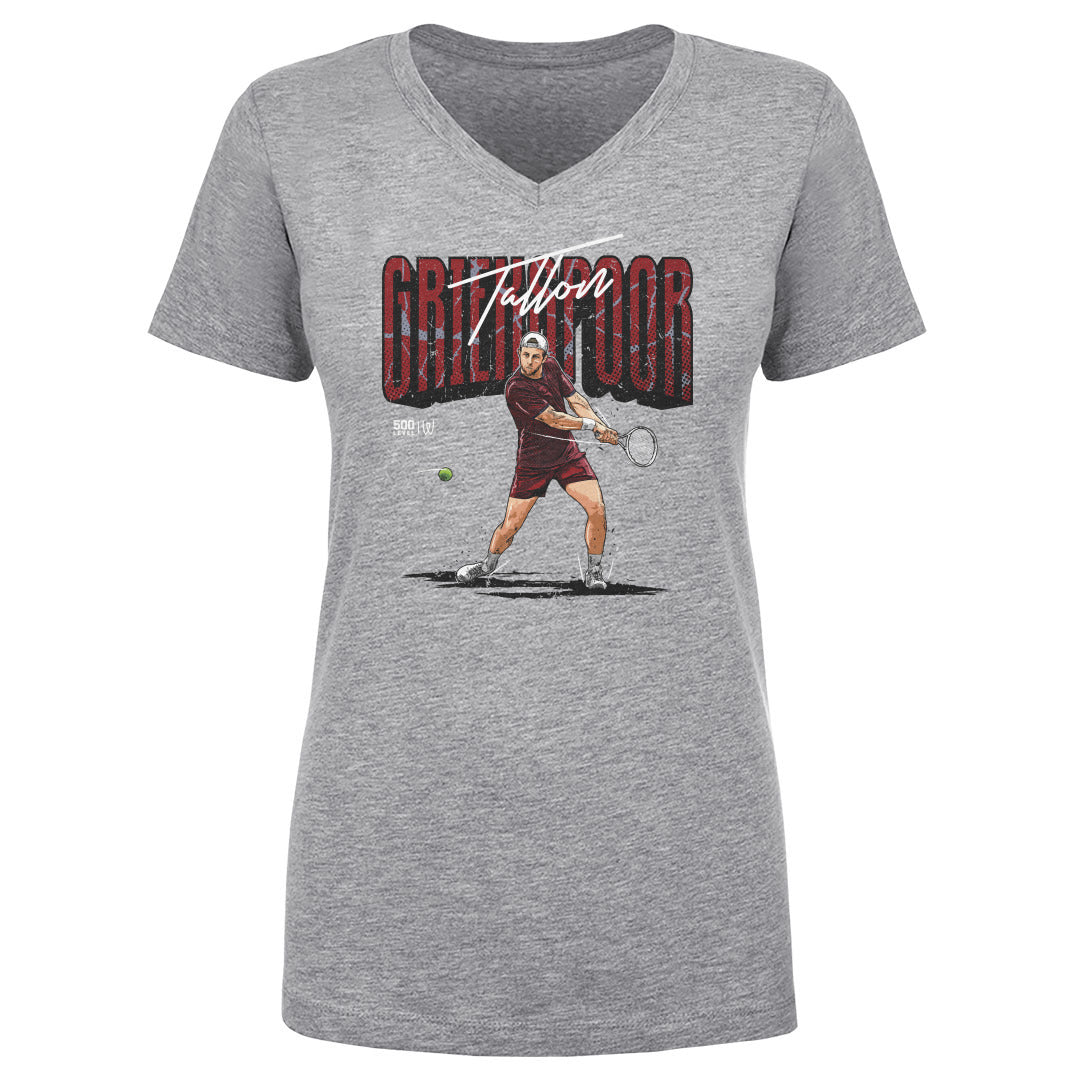 Tallon Griekspoor Women's V-Neck T-Shirt | 500 LEVEL