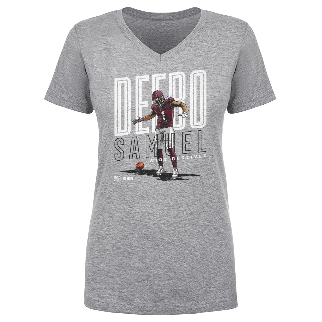 Deebo Samuel Women's V-Neck T-Shirt | 500 LEVEL