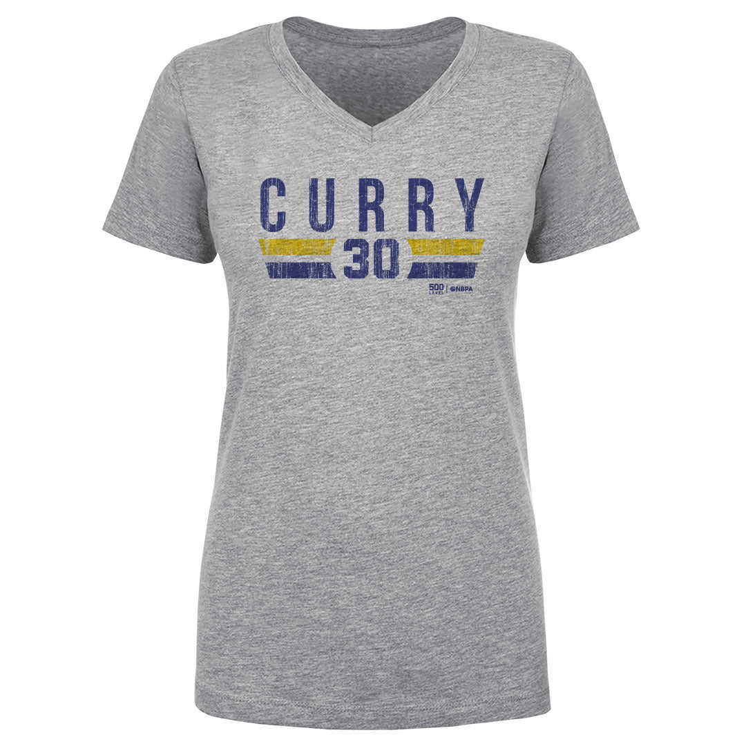 Steph Curry Women's V-Neck T-Shirt | 500 LEVEL