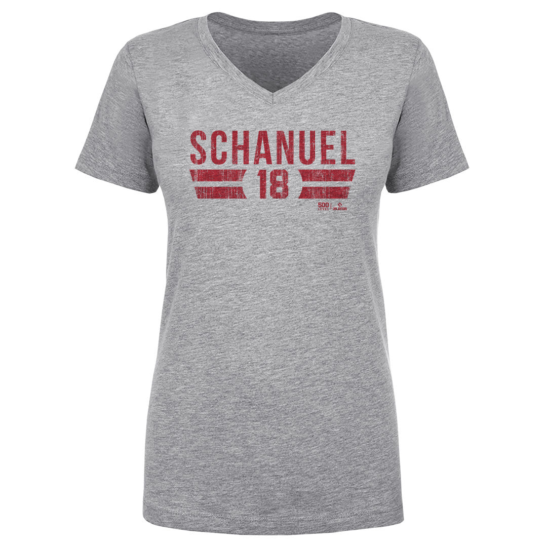 Nolan Schanuel Women's V-Neck T-Shirt | 500 LEVEL