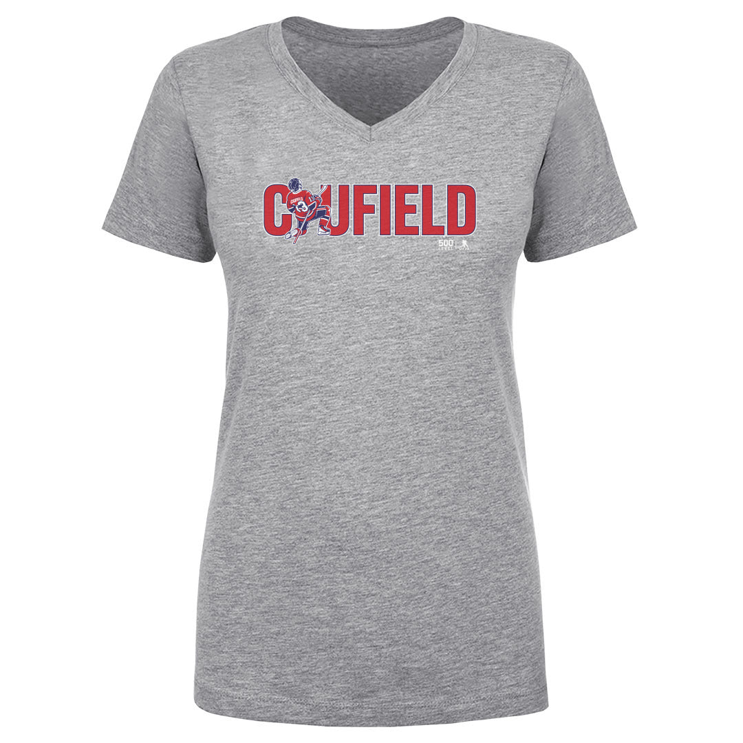 Cole Caufield Women's V-Neck T-Shirt | 500 LEVEL