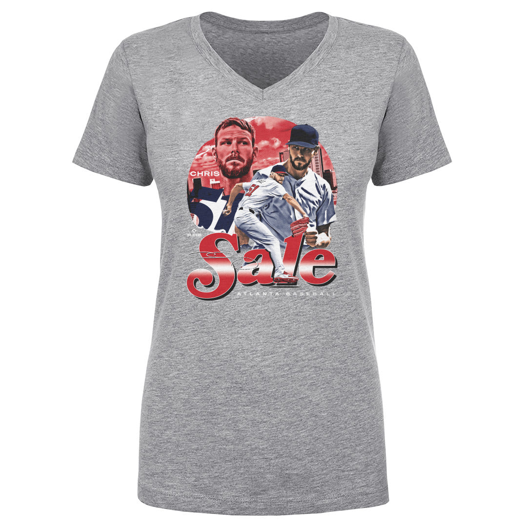 Chris Sale Women's V-Neck T-Shirt | 500 LEVEL