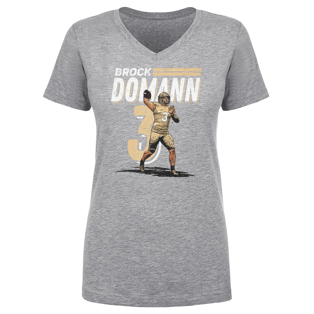 Brock Domann Women's V-Neck T-Shirt | 500 LEVEL